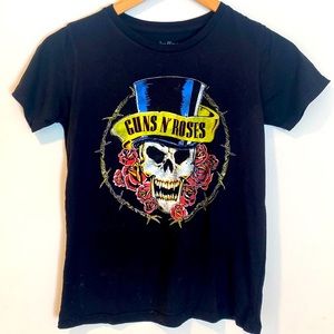 Rowdy Sprout GNR Guns N’ Roses band tee
